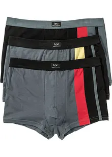 Lot de 3 boxers taille confortable, bonprix