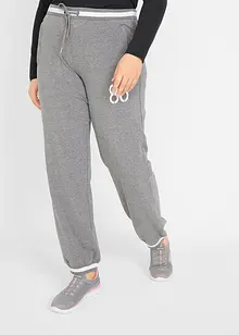 Pantalon sweat avec poches refermables, bonprix