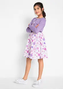 Robe fille + ceinture + boléro fille (Ens. 3 pces.), bonprix