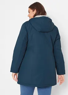 Veste avec fourrure peluche, doublure, bonprix