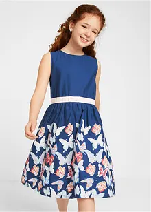 Robe fille avec imprimé papillon, bonprix