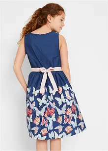 Robe fille avec imprimé papillon, bonprix