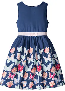 Robe fille avec imprimé papillon, bonprix