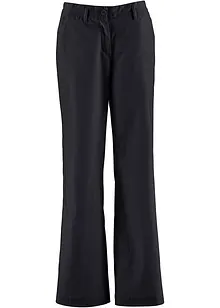 Pantalon en lin majoritaire avec taille confortable, Loose Fit, bonprix