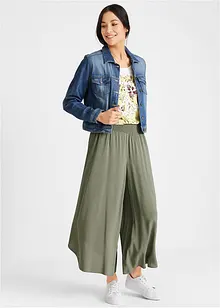 Jupe-culotte longueur mollet en viscose, bonprix