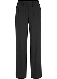 Pantalon en viscose avec taille élastiquée, bonprix