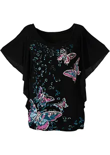 T-shirt manches chauve-souris, bonprix