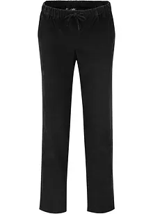 Pantalon en velours côtelé à taille élastiquée, bonprix