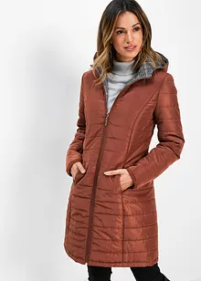 Beau manteau matelassé réversible, bonprix