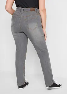 Jean confort extensible, taille haute, Slim, bonprix