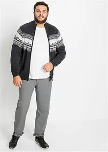 Gilet en maille à motif norvégien, bonprix