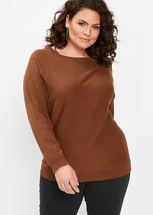 Pull à manches chauve-souris, bonprix