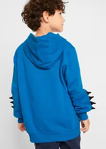 Sweat-shirt garçon à capuche imprimé dino, bonprix