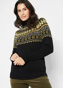 Pull à col roulé, bonprix