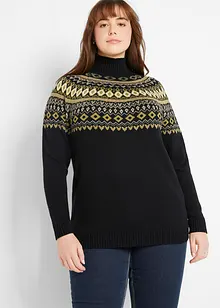 Pull à col roulé, bonprix