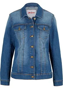 Veste en jean extensible, Basic, bonprix