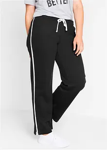 Lot de 2 pantalons sweat, coupe droite, bonprix