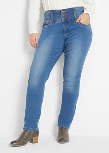 Jean slim taille haute, sculptant, bonprix