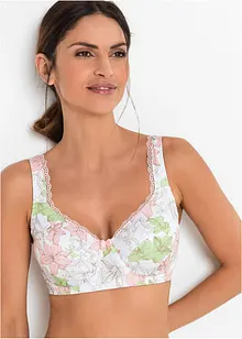 Lot de 3 soutiens-gorge à armatures en coton, bonprix