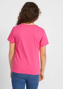 Lot de 2 T-shirts fille en coton, bonprix