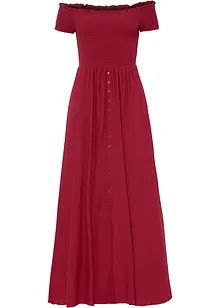 Robe avec détail smocké, bonprix