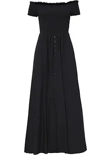 Robe avec détail smocké, bonprix