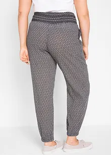 Pantalon sarouel froissé, bonprix