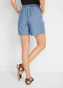 Short en denim léger avec taille confortable, extra large, bonprix