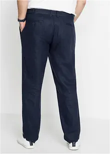 Pantalon chino Regular, 100% lin, droit, bonprix