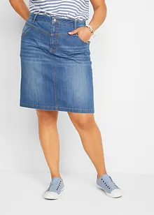 Jupe en jean stretch, bonprix