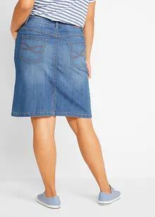 Jupe en jean stretch, bonprix