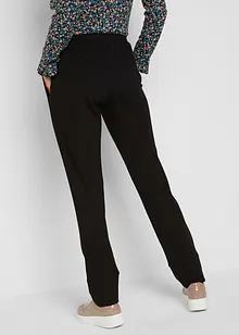 Pantalon extensible Punto di Roma avec détails zips, bonprix