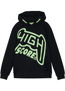 Sweat-shirt à capuche, bonprix