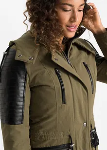 Parka à empiècements contrastants, bonprix