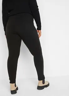 Legging thermo côtelé avec taille côtelée, bonprix