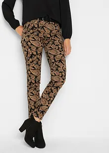 Pantalon stretch imprimé, bonprix