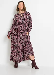 Robe longue imprimée, bonprix