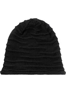 Beanie uni à fronces, bonprix