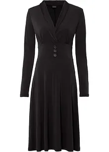 Robe en jersey à boutons, bonprix