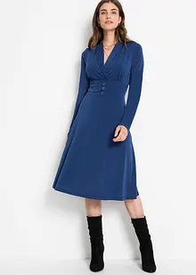 Robe en jersey à boutons, bonprix