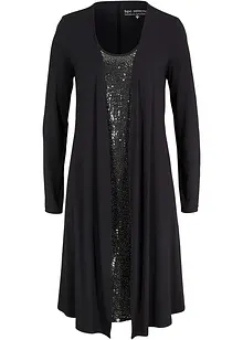 Robe style double épaisseur en viscose, bonprix