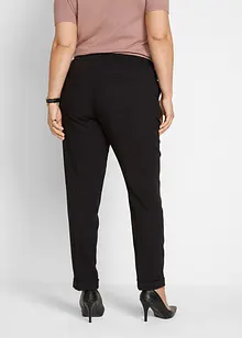 Pantalon à pinces avec taille extensible, bonprix