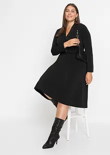 Robe en jersey à boutons, bonprix