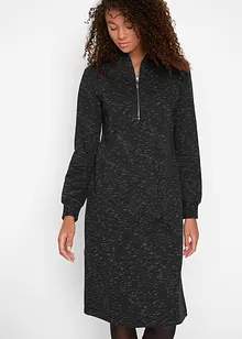 Robe sweat avec col camionneur, bonprix