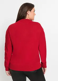 Pull camionneur à motif torsadé, bonprix