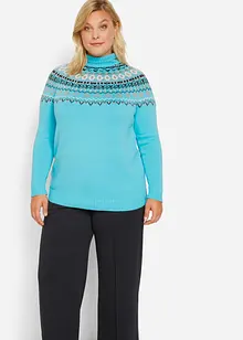 Pull à col roulé, bonprix