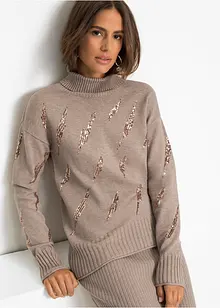 Pull à paillettes, bonprix