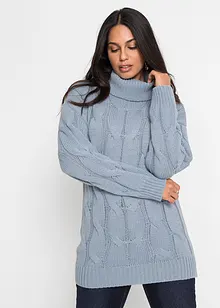 Pull en maille torsadée, bonprix