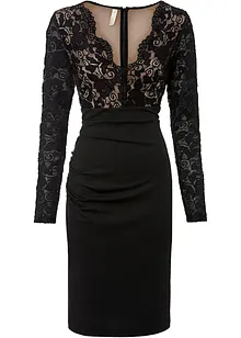 Robe à dentelle, taille courte, bonprix