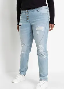 Jean Boyfriend Destroyed avec polyester recyclé, bonprix